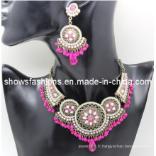 Fashion Necklace and Earring Sets / Crystal Stones Collier Ensembles / Bijoux Fashion (XJW12242)